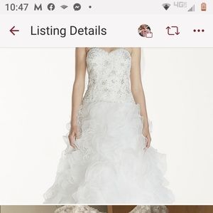 David's Bridal Ball gown size 4